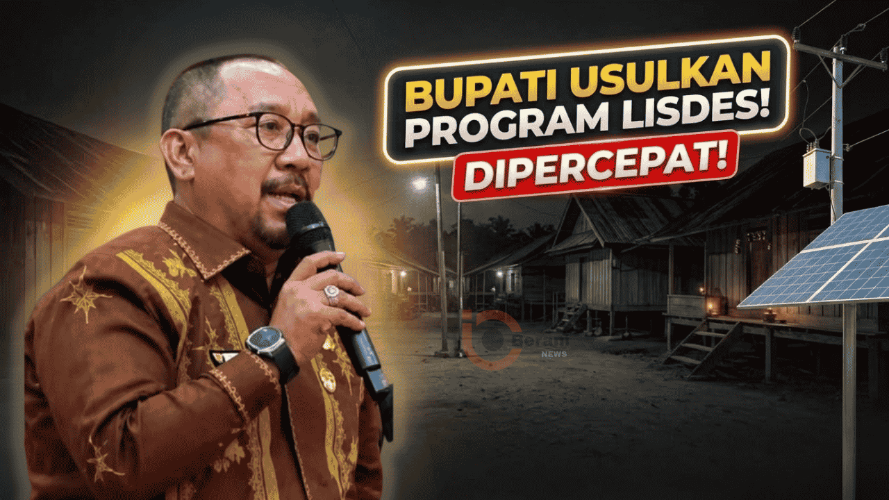 Bupati Bombana Burhanuddin saat mengikuti rapat sinkronisasi Program Lisdes